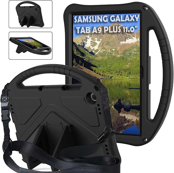 Фото - Чохол для планшету BeCover Protected Cover for Samsung Galaxy Tab A9 Plus SM-X210/SM-X215/SM-X216 11.0" Black (711875)