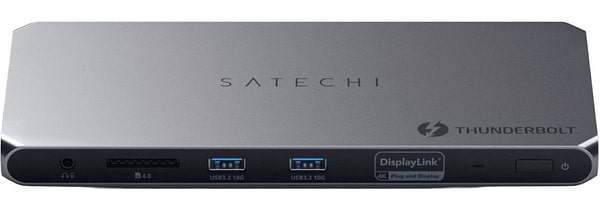 Фото - Хаб USB Satechi Thunderbolt 4 Docking Station DisplayLink Space Gray (ST-DT4MDM-EU)