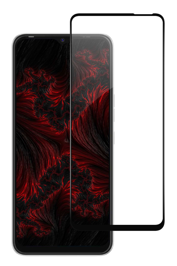 Защитное стекло для смартфона Intaleo Full Glue for Tecno Spark 8C Black (1283126542480)