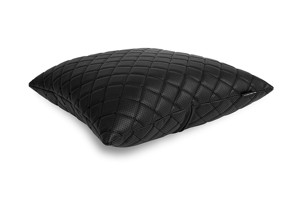Фото - Автомобильная подушка EVAtech ECO 40x40 см черная с черной нитью SPBCSBB