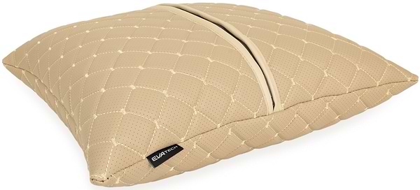 Фото - Автомобильная подушка EVAtech ECO 40x40 см Hyundai бежевая (SPBCSIIV012)