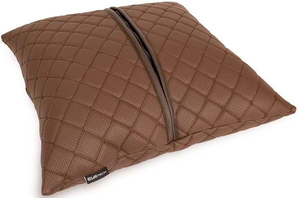 Фото - Автомобільна подушка EVAtech ECO 40x40 см Ford коричнева (SPBCSZZV010)
