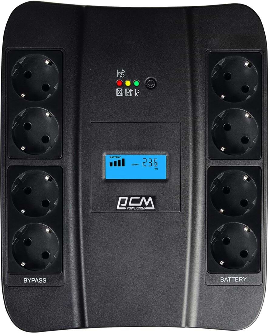 Источник бесперебойного питания Powercom SPD-1100U Schuko