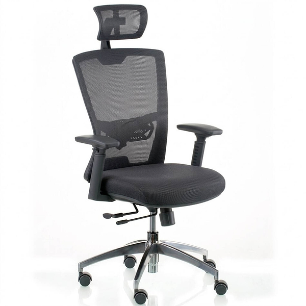 Фото - Кресло офисное Special4You Dawn black/grey (E7788)