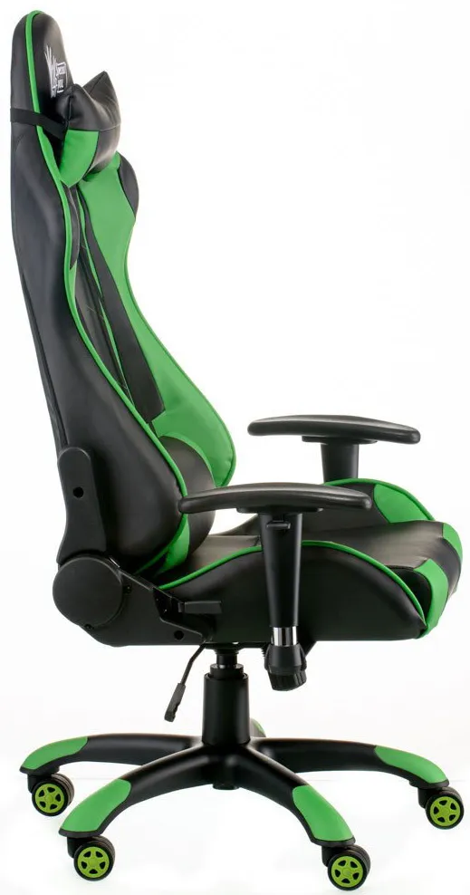 Фото - Кресло для геймеров Special4You ExtremeRace black/green (E5623)