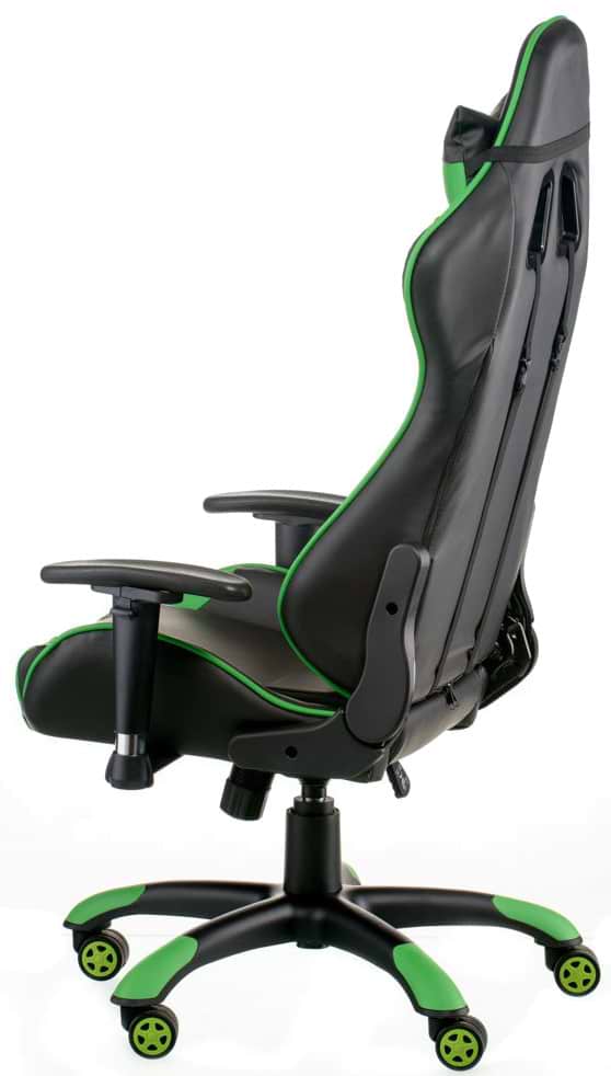 Фото - Кресло для геймеров Special4You ExtremeRace black/green (E5623)