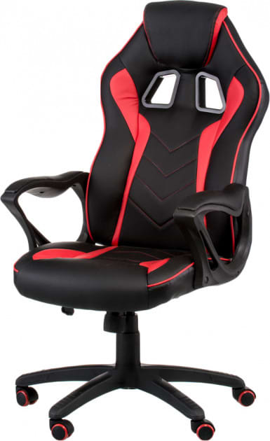 Фото - Крісло для геймерів Special4You Game black/red E5388 Фото - Крісло для геймерів Special4You Game black/red E5388