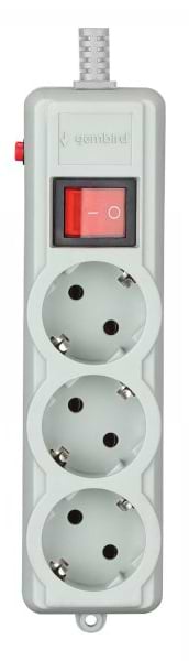 Фото - Мережевий фільтр Gembird Pro 3 р 4.5 м Grey (SPG3-G-15G-PRO) Фото - Мережевий фільтр Gembird Pro 3 р 4.5 м Grey (SPG3-G-15G-PRO)