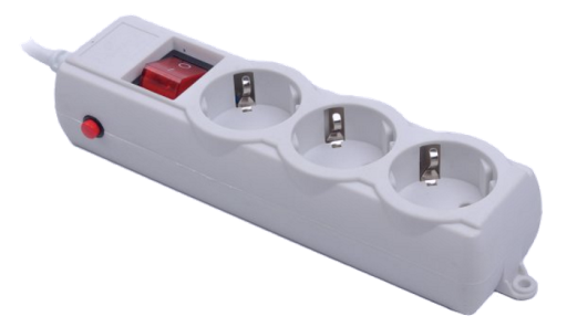 Фото - Мережевий фільтр Gembird Pro 3 р 4.5 м Grey (SPG3-G-15G-PRO)