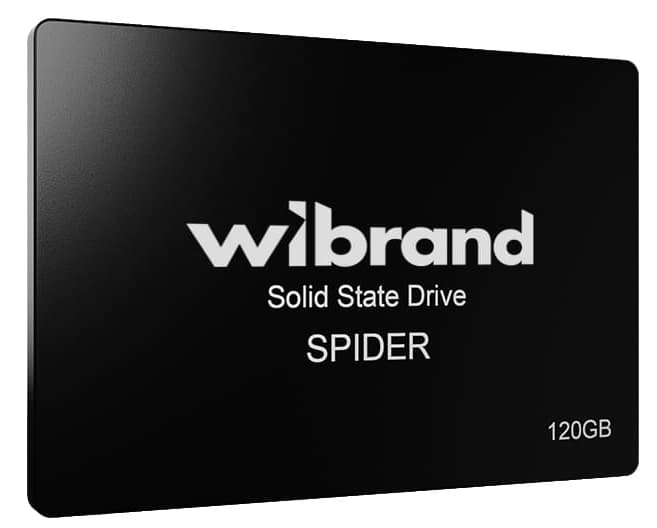SSD-накопичувач внутрішній Wibrand Spider 120GB 2.5" 7mm SATAIII Standard (WI2.5SSD/SP120GBST)