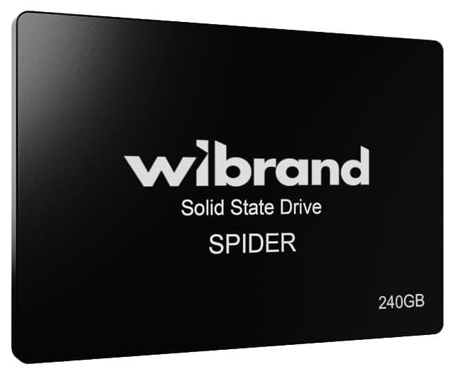 SSD-накопичувач внутрішній Wibrand Spider 240GB 2.5" 7mm SATAIII Standard (WI2.5SSD/SP240GBST)