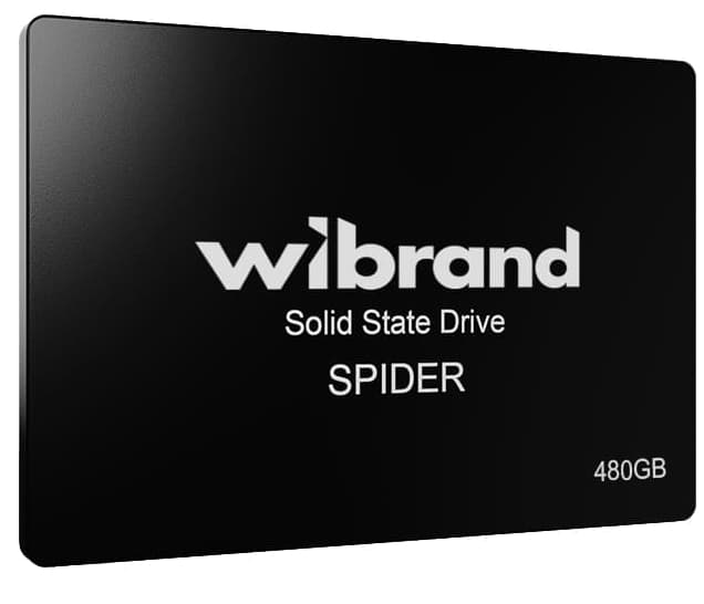 SSD-накопичувач внутрішній Wibrand Spider 480GB 2.5" 7mm SATAIII Bulk (WI2.5SSD/SP480GB)