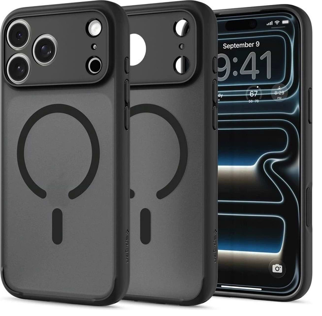 Чохол для смартфона Spigen Ultra Hybrid MagSafe for iPhone 18 Pro Max/17 Pro Max Frost Black (ACS12123)