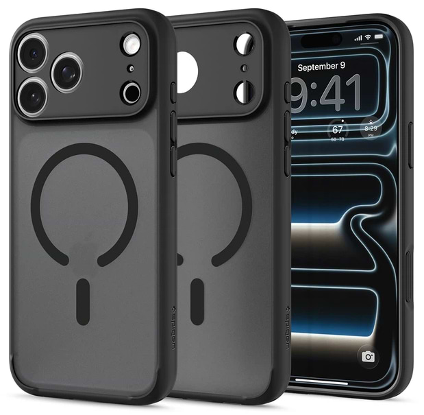 Чохол для смартфону Spigen Ultra Hybrid MagSafe for iPhone 18 Pro/17 Pro Frost Black (ACS12160)