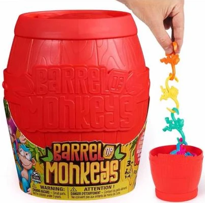 Настольная игра (5-7 лет) Spin Master Бочка обезьян (SM45709/6070066)