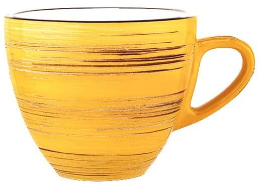 Фото - Чашка Wilmax Spiral Yellow 110 мл (WL-669434 / A)