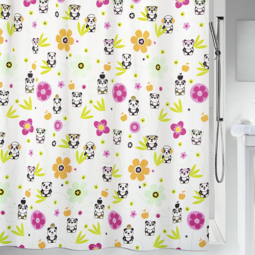 Шторка для ванной комнаты Spirella polyester PANDA LIDE (10.18471)