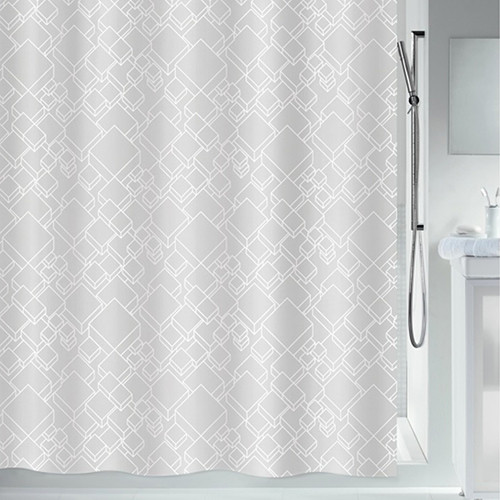 Шторка для ванной комнаты Spirella polyester PEER 180x200 см White (10.20618)