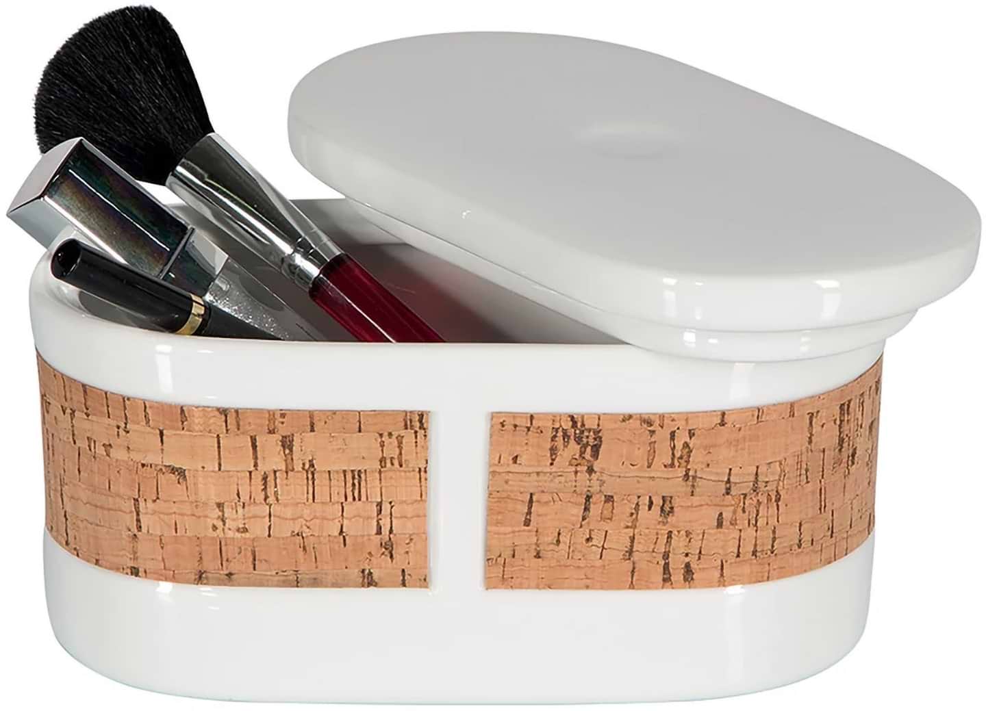 Органайзер для ванної кімнати Spirella TUBE-NATURE білий (10.18229)