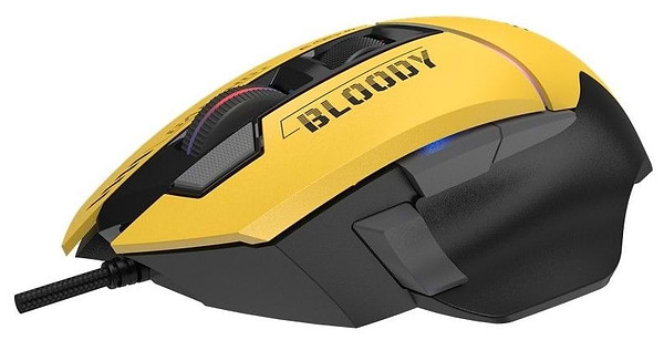 Фото - Мышь проводная игровая Bloody W95 Ultra (Sports Lime)
