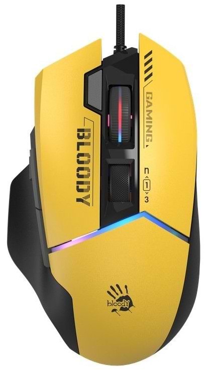 Фото - Мышь проводная игровая Bloody W95 Ultra (Sports Lime)