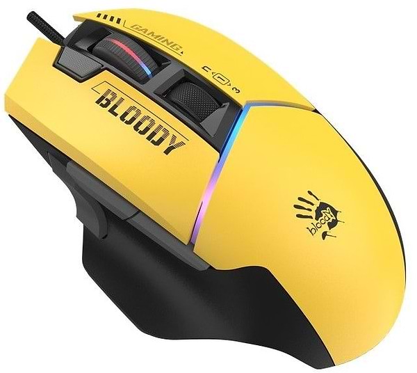 Фото - Мышь проводная игровая Bloody W95 Ultra (Sports Lime)