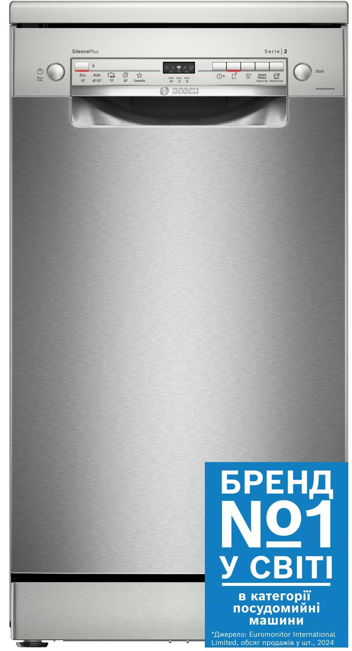 Посудомоечная машина отдельностоящая Bosch SPS2IKI02K - Фото 1
