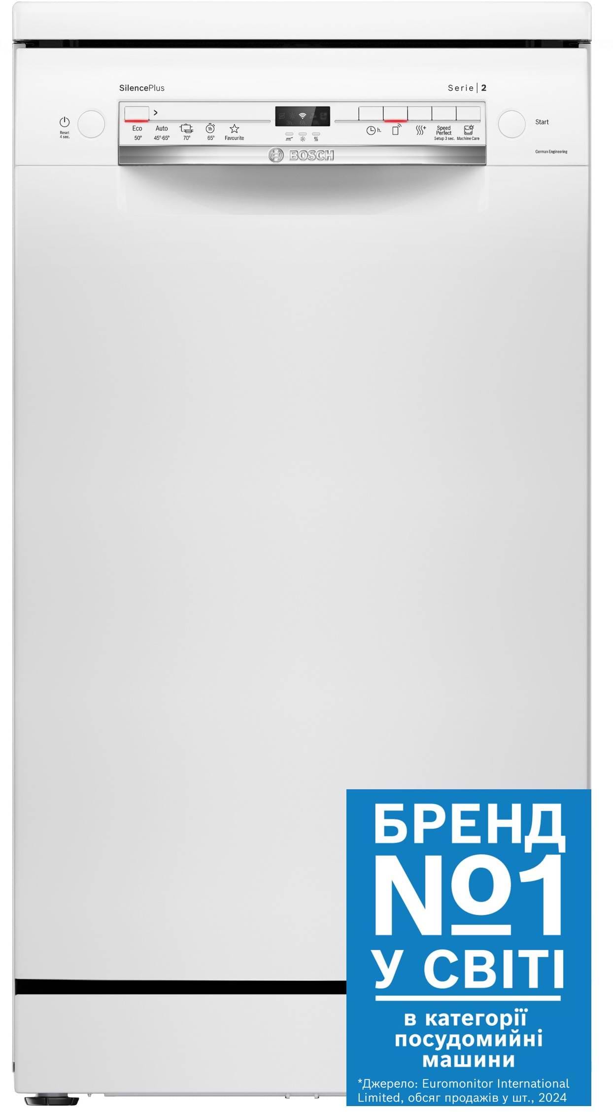 Посудомоечная машина отдельностоящая Bosch SPS2IKW04K - Фото 1