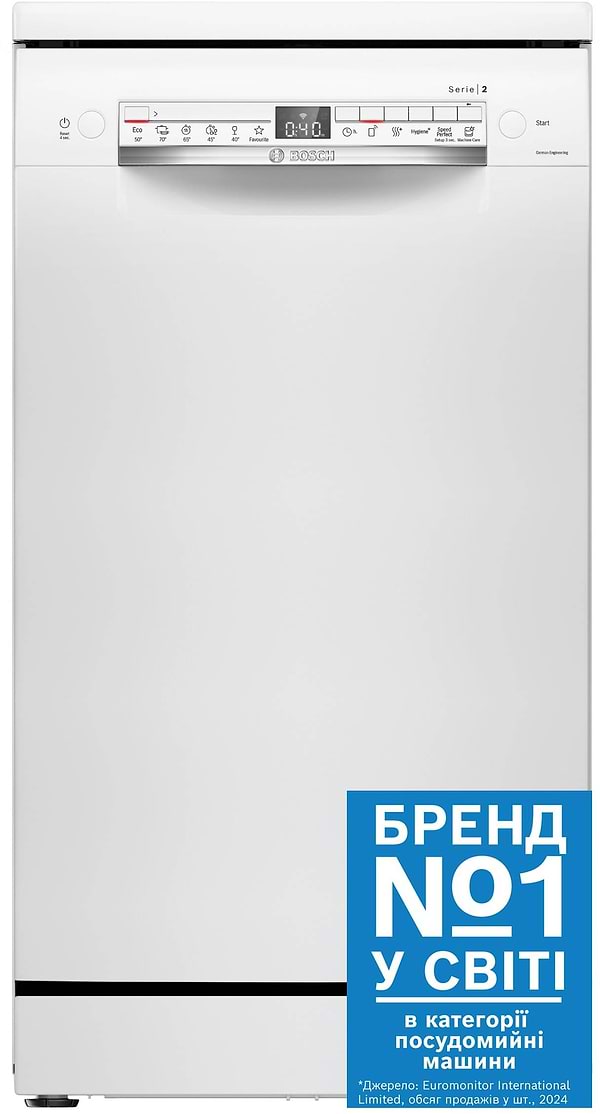 Фото - Посудомоечная машина отдельностоящая Bosch SPS2IKW55K