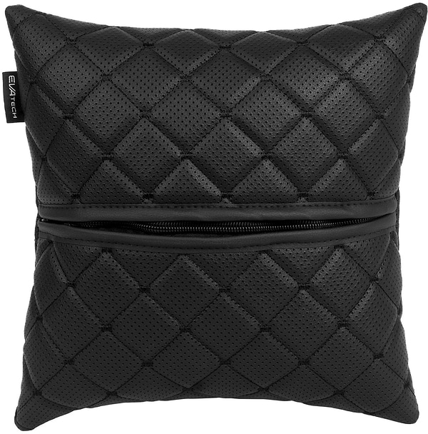 Фото - Автомобільна подушка EVAtech ECO Toyota чорна з чорною ниткою (SPSCSBBV031)