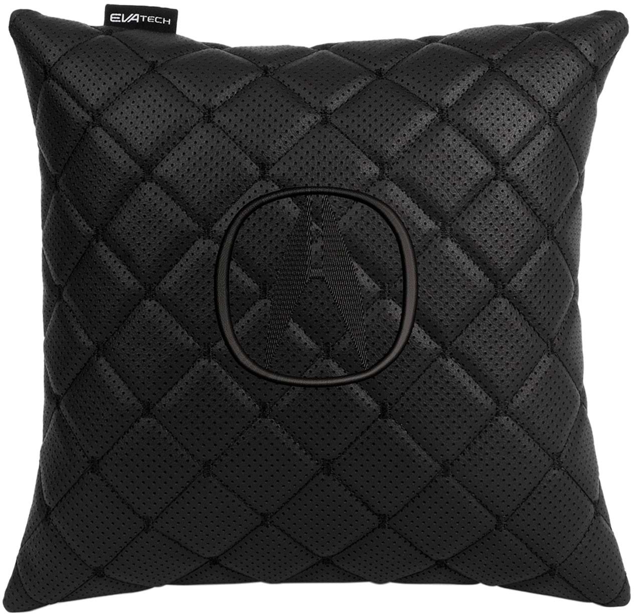 Автомобильная подушка EVAtech ECO Acura черная с черной нитью(SPSCSBBV046)