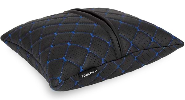 Фото - Автомобільна подушка EVAtech ECO Honda чорна з синьою ниткою (SPSCSBLV060)
