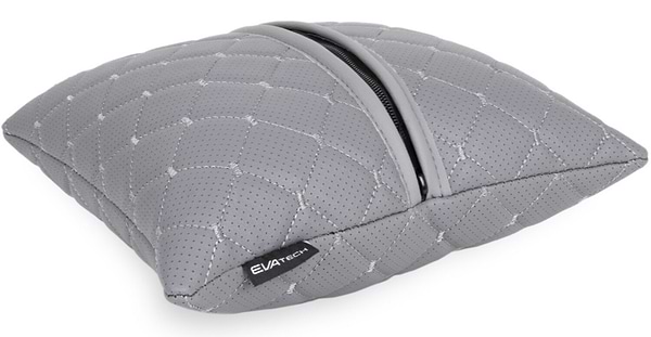 Фото - Автомобильная подушка EVAtech ECO Porsche серая с серой нитью (SPSCSGGV024)
