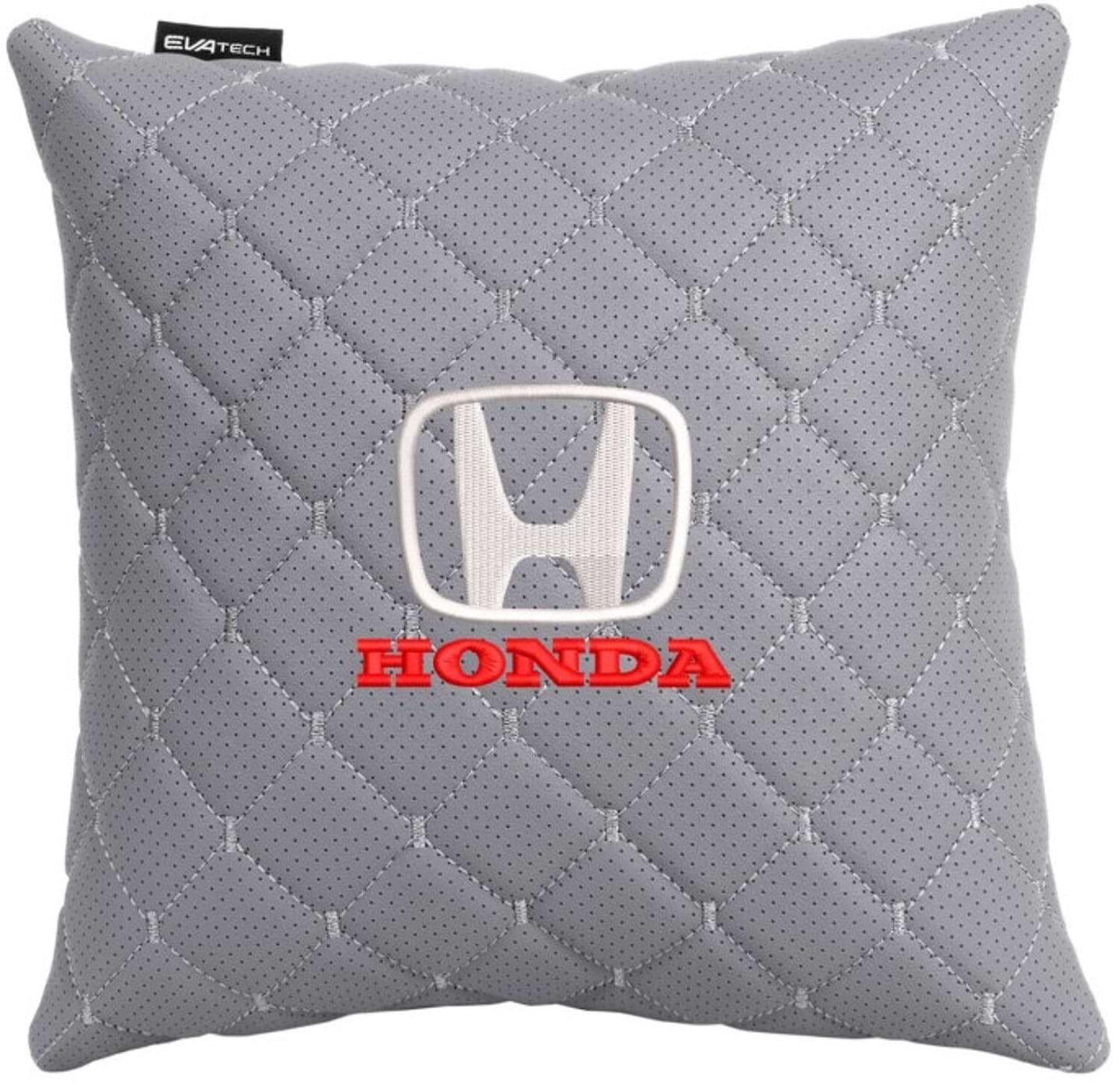 Автомобильная подушка EVAtech ECO Honda серая с серой нитью (SPSCSGGV060)
