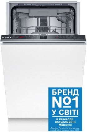 Фото - Уцінка - Посудомийна машина вбудована Bosch SPV2HMX03K