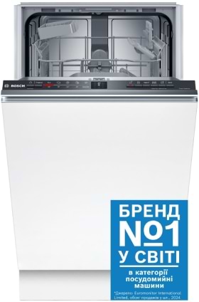 Посудомийна машина вбудована Bosch SPV2IKX01K - Фото 1