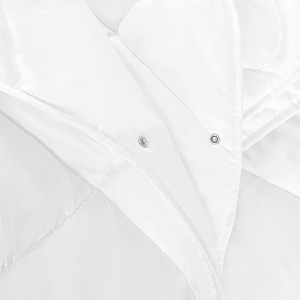 Фото - Одеяло всесезонное двуспальное Interscalit 4 сезона 172х205 двойная на кнопках (SQ01236)