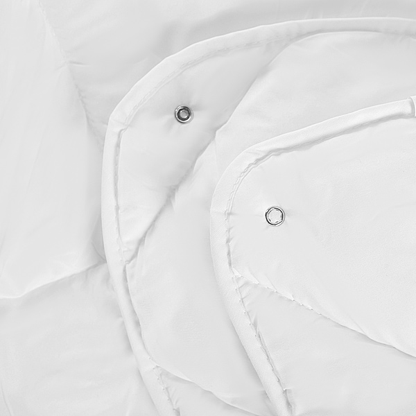 Фото - Одеяло всесезонное двуспальное Interscalit 4 сезона 172х205 двойная на кнопках (SQ01236)