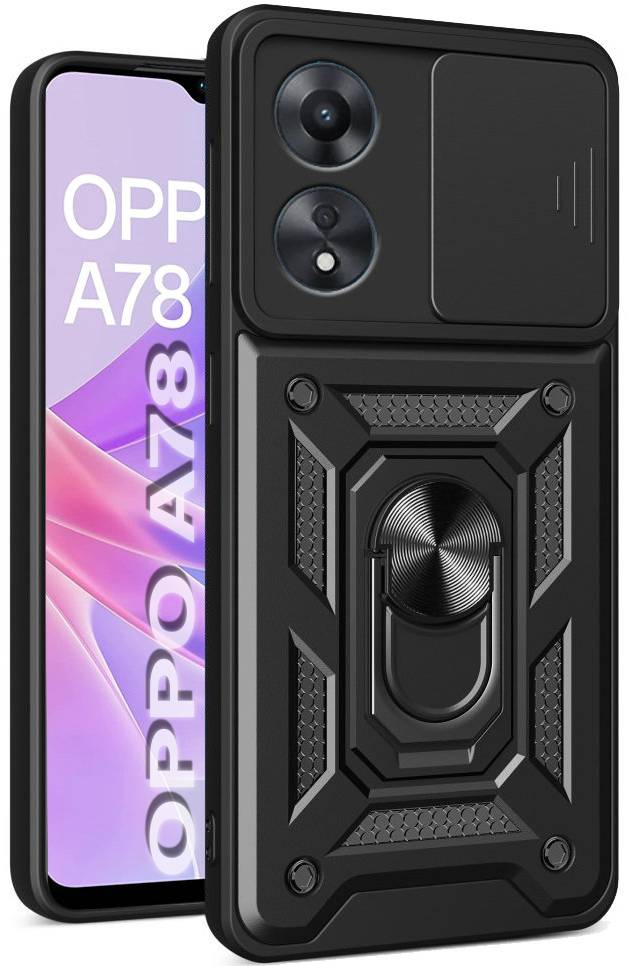 Чехол для смартфона BeCover Military for Oppo A78 4G Black (710711) - Фото 1