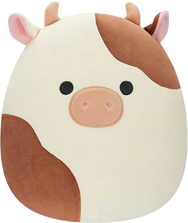 Фото - Мягкая игрушка SQUISHMALLOWS КОРОВКА РОННИ (30 cm) (SQCR04170)