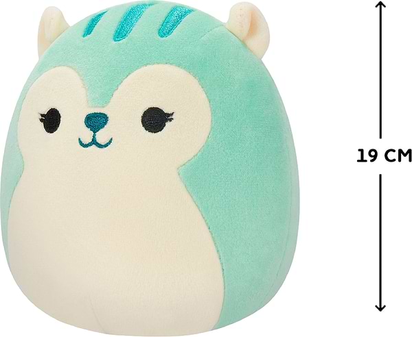 Фото - Мягкая игрушка животное SQUISHMALLOWS БЕЛКА ЕРМА 19 cm (SQCR05410)