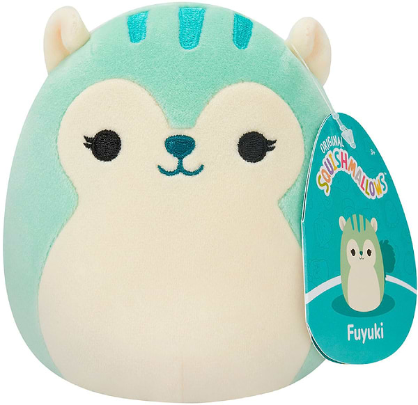 Фото - Мягкая игрушка животное SQUISHMALLOWS БЕЛКА ЕРМА 19 cm (SQCR05410)