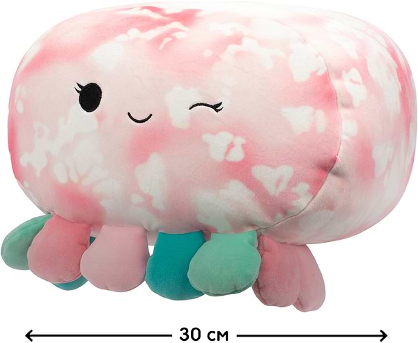 Фото - М'яка іграшка герой SQUISHMALLOWS ВОСЬМИНІГ ОШУН 30 cm (SQCR06554)