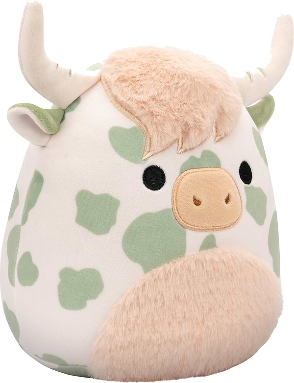 Фото - Мягкая игрушка животное SQUISHMALLOWS КОРОВКА ЦЕЛЕСТИН 19 см (SQCR06578)
