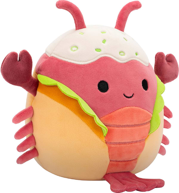 Фото - Мягкая игрушка герой SQUISHMALLOWS ЛОБСТЕР ЛОРОНО 19 cm (SQCR06592)