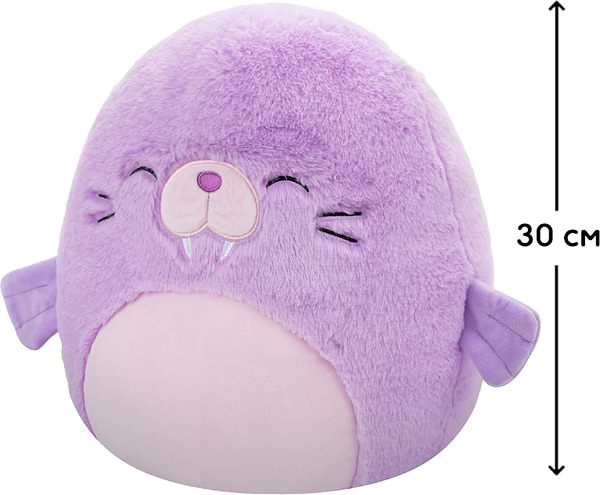 Фото - М'яка іграшка герой SQUISHMALLOWS МОРЖ ВІННІ 30 cm (SQCR06680)