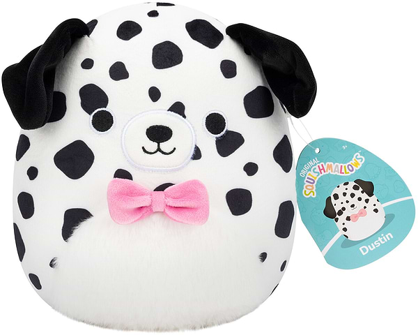 Фото - М'яка іграшка SQUISHMALLOWS ДАЛМАТИНЕЦЬ ДАСТИН 19 см (SQCR07942)