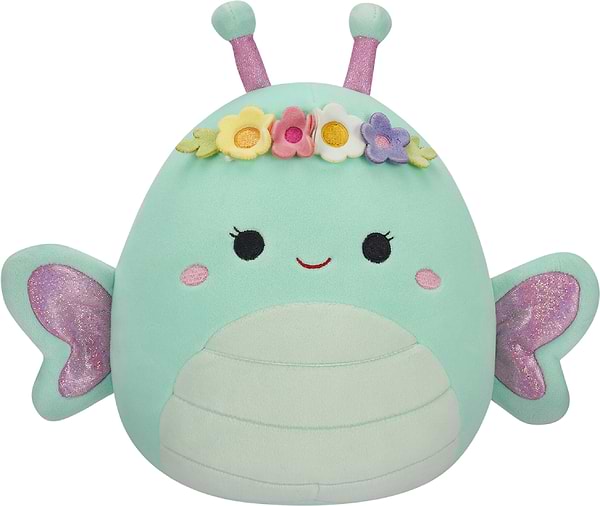 Фото - М'яка іграшка SQUISHMALLOWS МЕТЕЛИК РЕЙНА 13 см (SQER00814)