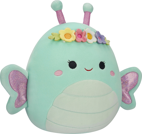 Фото - М'яка іграшка SQUISHMALLOWS МЕТЕЛИК РЕЙНА 13 см (SQER00814)