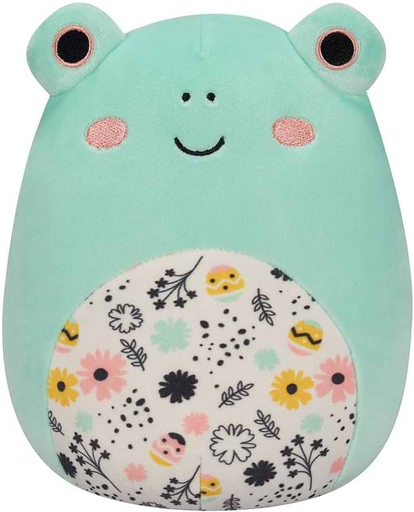 Фото - Мягкая игрушка SQUISHMALLOWS ЛЯГУШКА ФРИД 13 см (SQER00818)